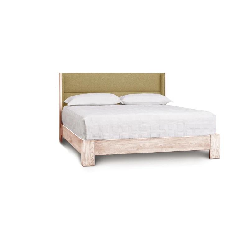 Sloane Upholstered Wingback Bed