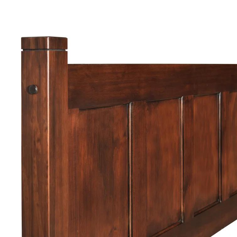 Shaker Solid Wood Panel Bed