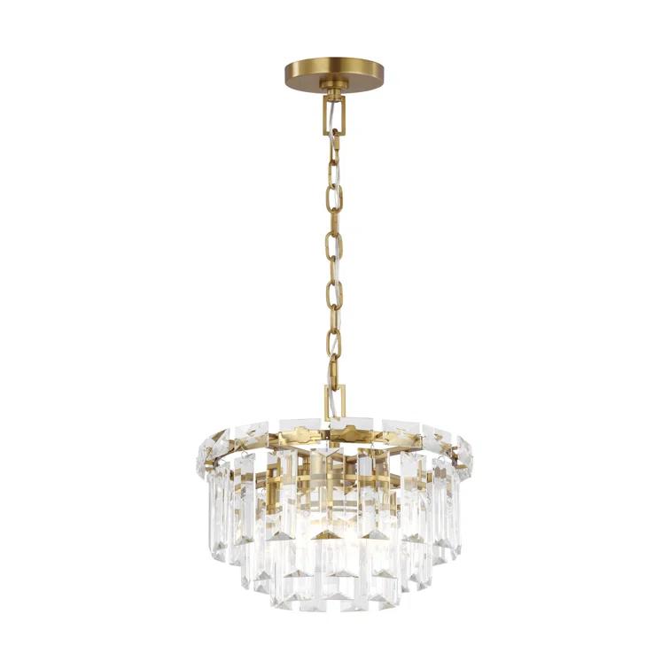 Arden 4 - Light Unique Tiered Chandelier by Chapman & Myers