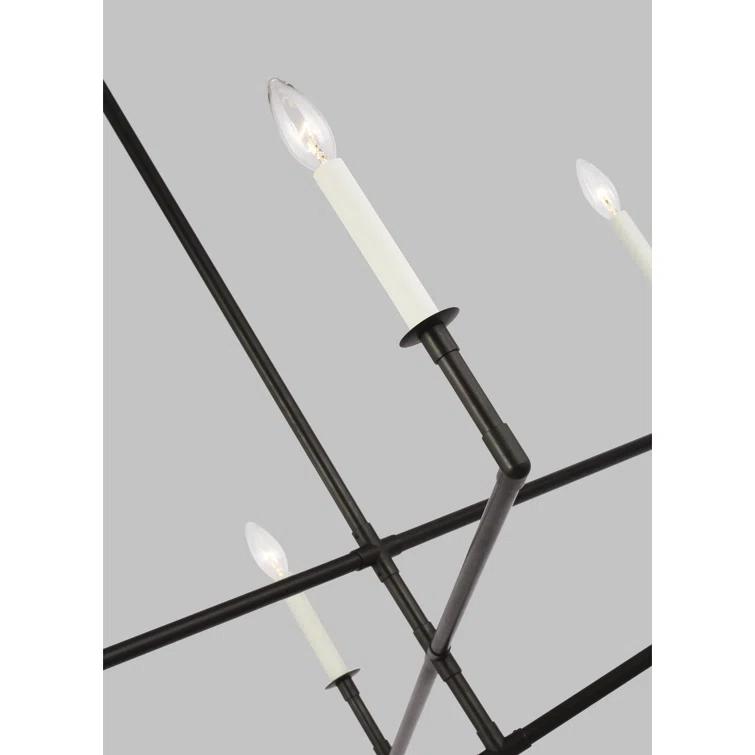 Brayden Studio® Jachin 6 - Light Dimmable Modern Linear Chandelier