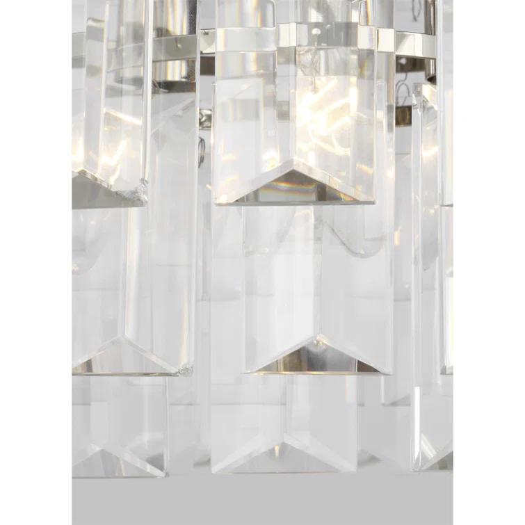 Everly Quinn Dimmable Tiered Chandelier