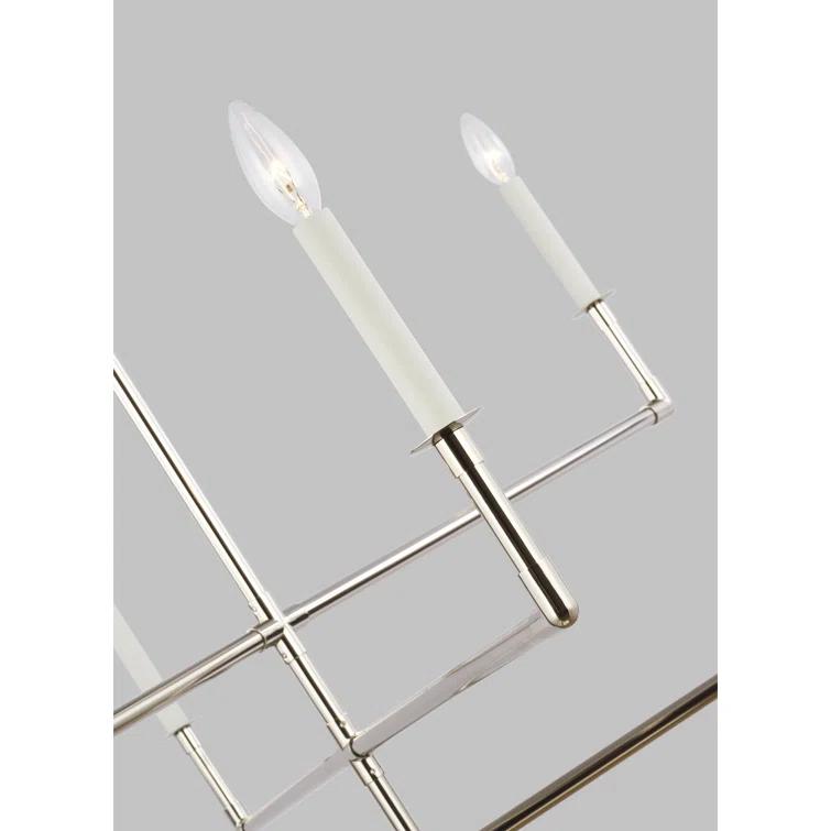 Brayden Studio® Jachin 6 - Light Dimmable Modern Linear Chandelier