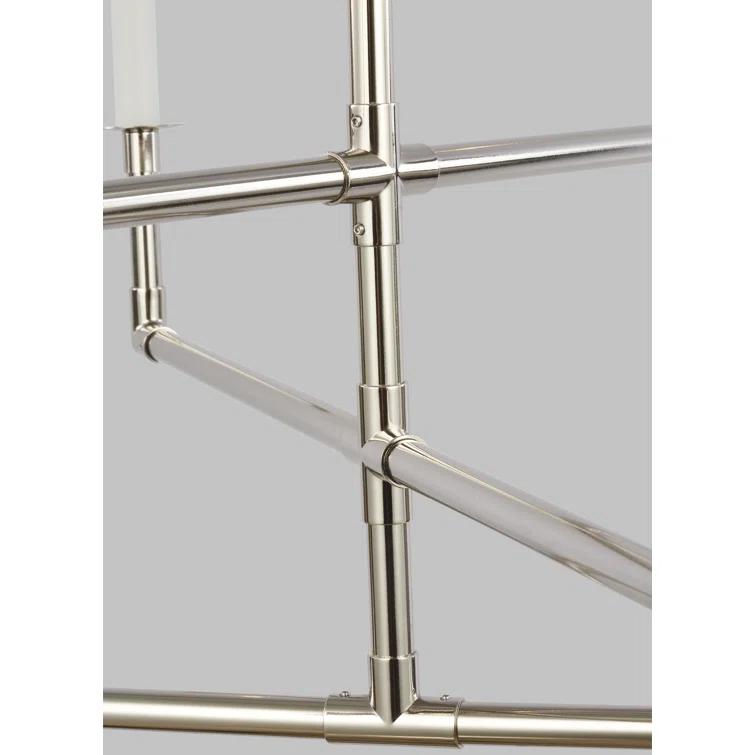 Brayden Studio® Jachin 6 - Light Dimmable Modern Linear Chandelier