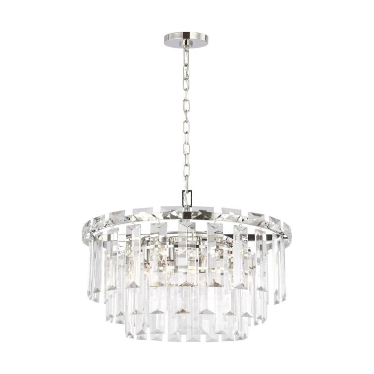 Everly Quinn Dimmable Tiered Chandelier