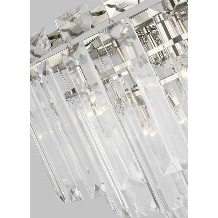 Everly Quinn Dimmable Tiered Chandelier