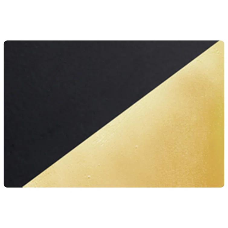 Carbon Matte Black Ceramic LED Outdoor Flush Mount Light