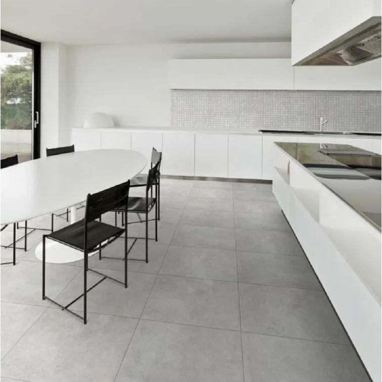 Bond Tile Fontana 24" x 24" Porcelain Concrete Look Wall & Floor Tile (15.49 SQFT / Box)