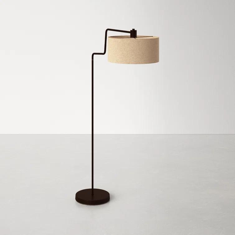 Wenham 57'' Swing Arm Floor Lamp