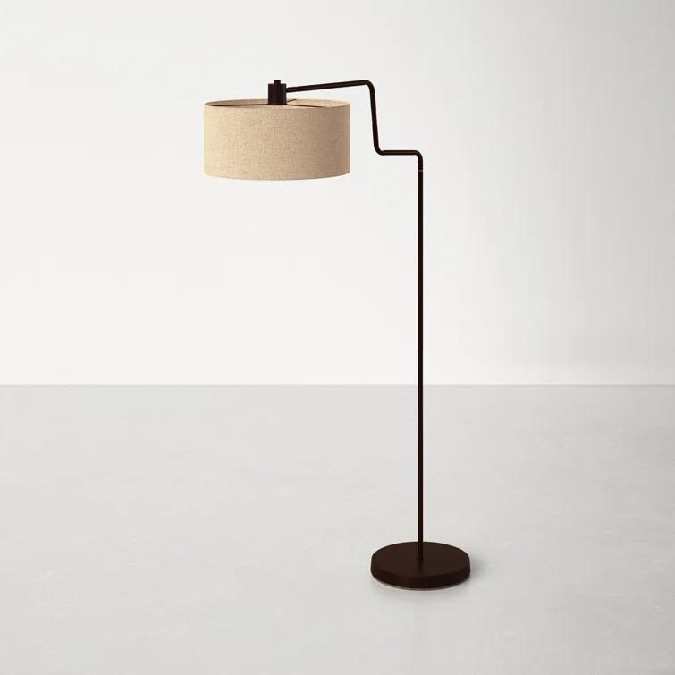 Wenham 57'' Swing Arm Floor Lamp