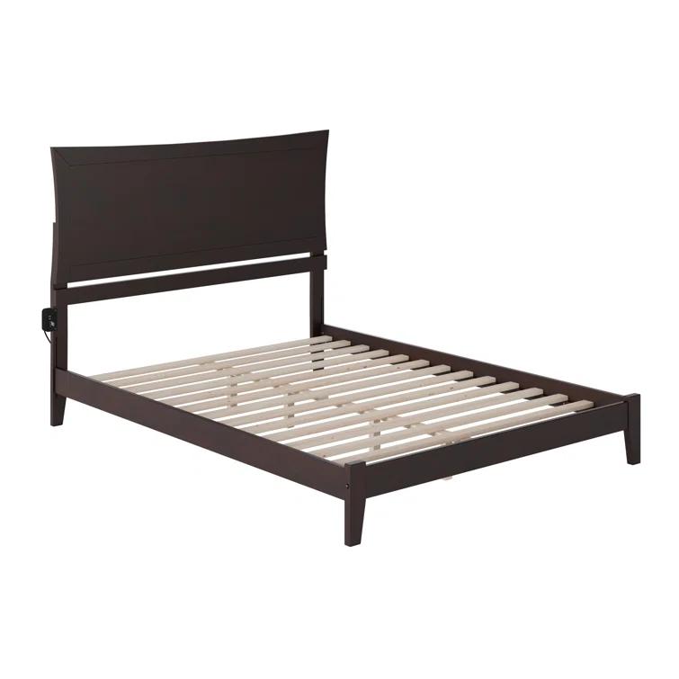 Metro Low Profile Solid Wood Platform Bed