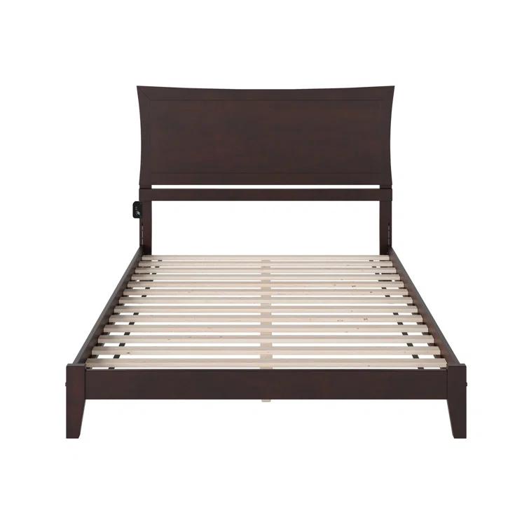 Metro Low Profile Solid Wood Platform Bed