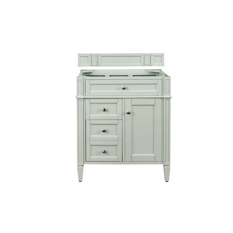 James Martin Furniture  30 in. Brittany Single Vanity, Sage Green