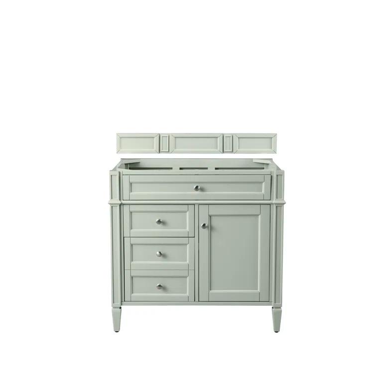 James Martin Vanities 650-V36 Brittany 36" Single Basin Poplar Wood Vanity Cabinet Only -