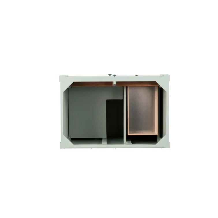 James Martin Vanities 650-V36 Brittany 36" Single Basin Poplar Wood Vanity Cabinet Only -