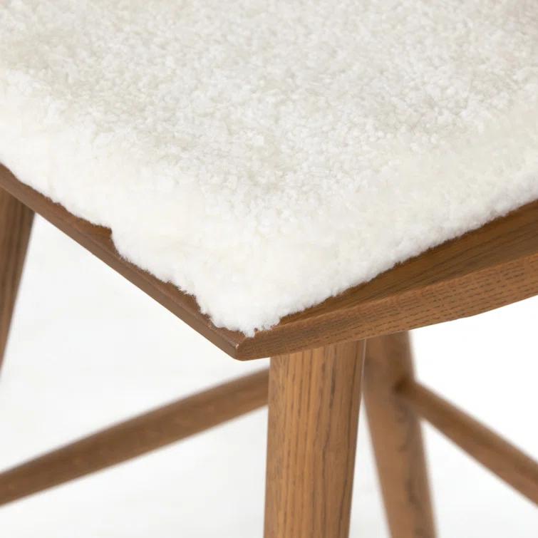 Lewis Solid Wood 24" Counter Stool