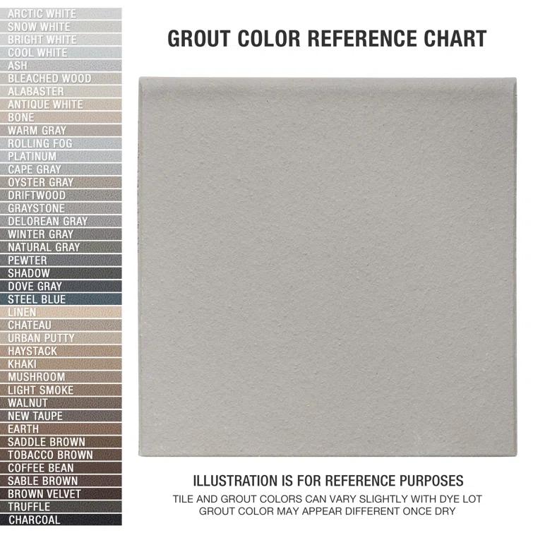 Merola Tile Quarry 6" x 6" Ceramic Bullnose Tile Trim in Gray