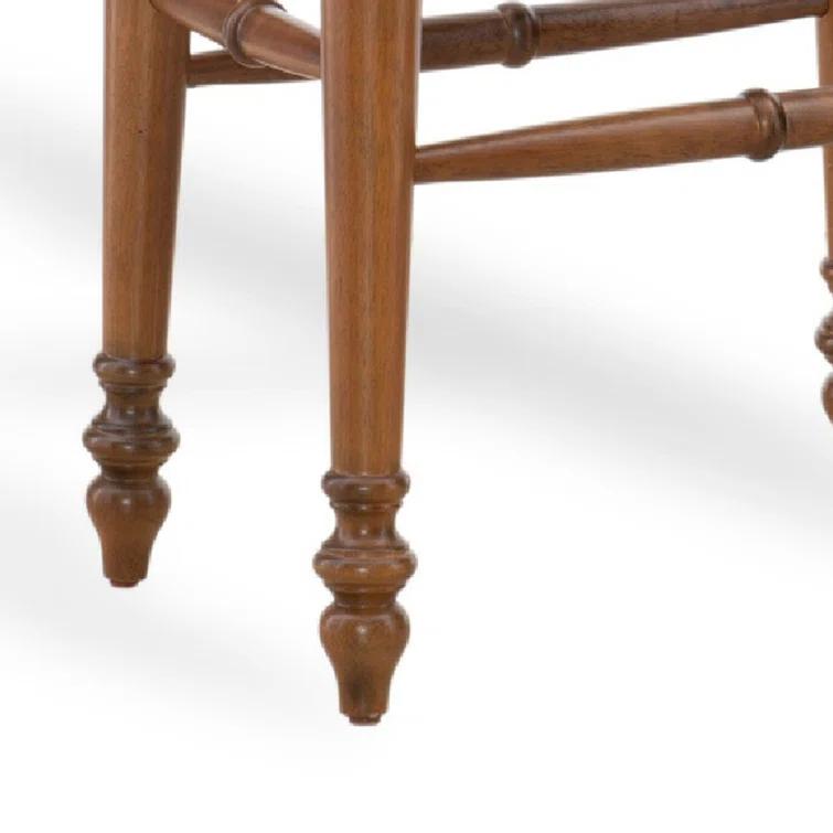 Kelly Clarkson Home Jordyn Backless Upholstered Wood Counter & Bar Stool
