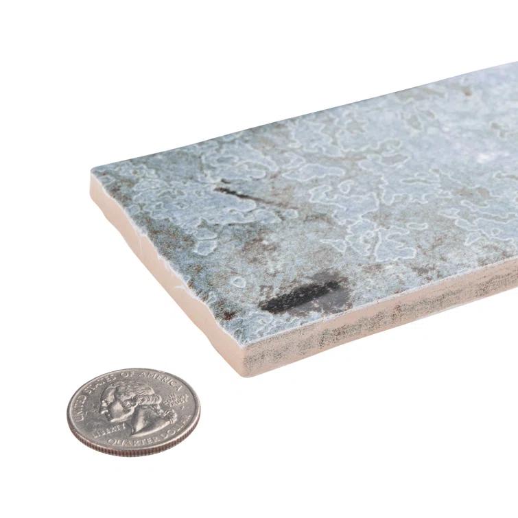 London 3" x 12" Porcelain Brick Look Subway Wall Tile