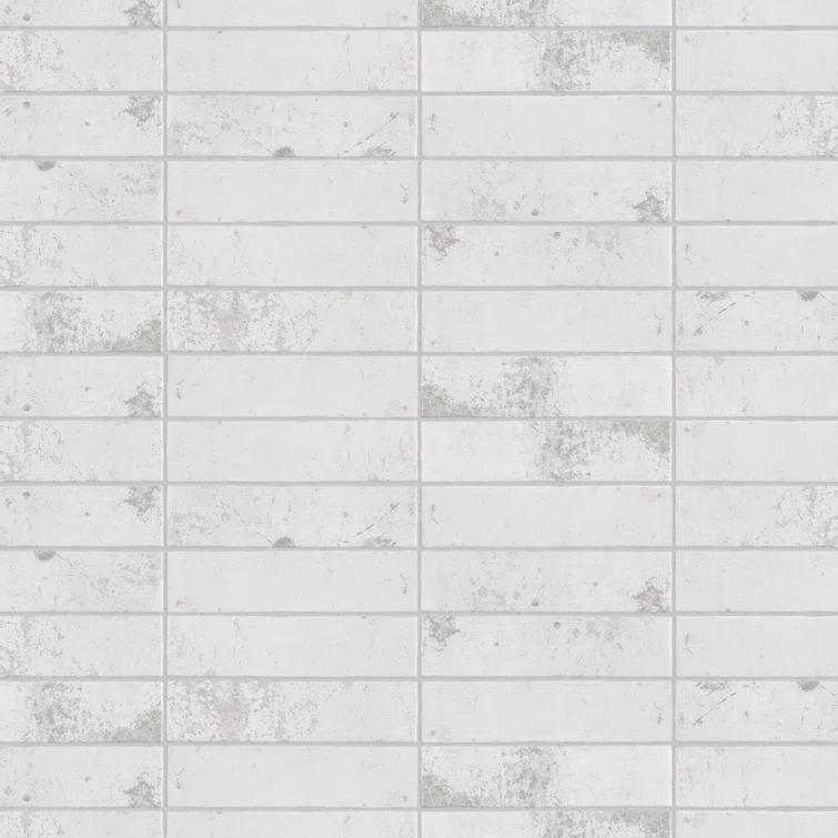 London 3" x 12" Porcelain Brick Look Subway Wall Tile