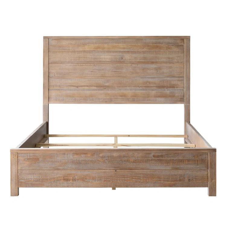 Montauk Solid Wood Panel Bed