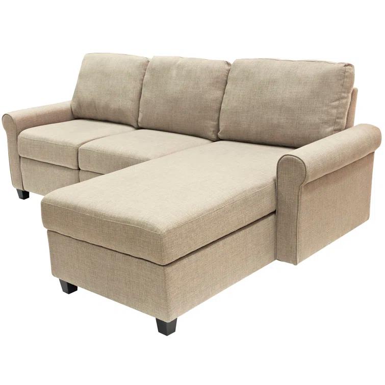 Serta Copenhagen Reclining Sectional Sofa with Storage Chaise