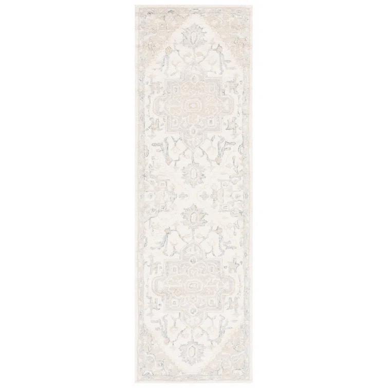 Lauren Ralph Lauren Percy Hand Tufted Wool/Cotton Oriental Rug in Ivory/Beige