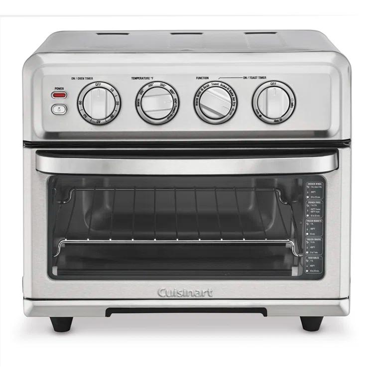 Cuisinart Air Fryer Toaster Oven with Grill, Stainless Steel
