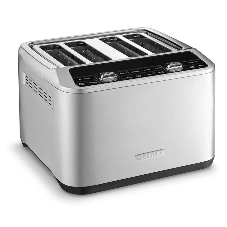 Cuisinart ® Stainless Steel Motorized Digital 4-Slice Toaster