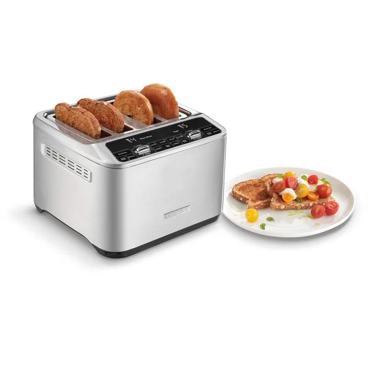 Cuisinart ® Stainless Steel Motorized Digital 4-Slice Toaster