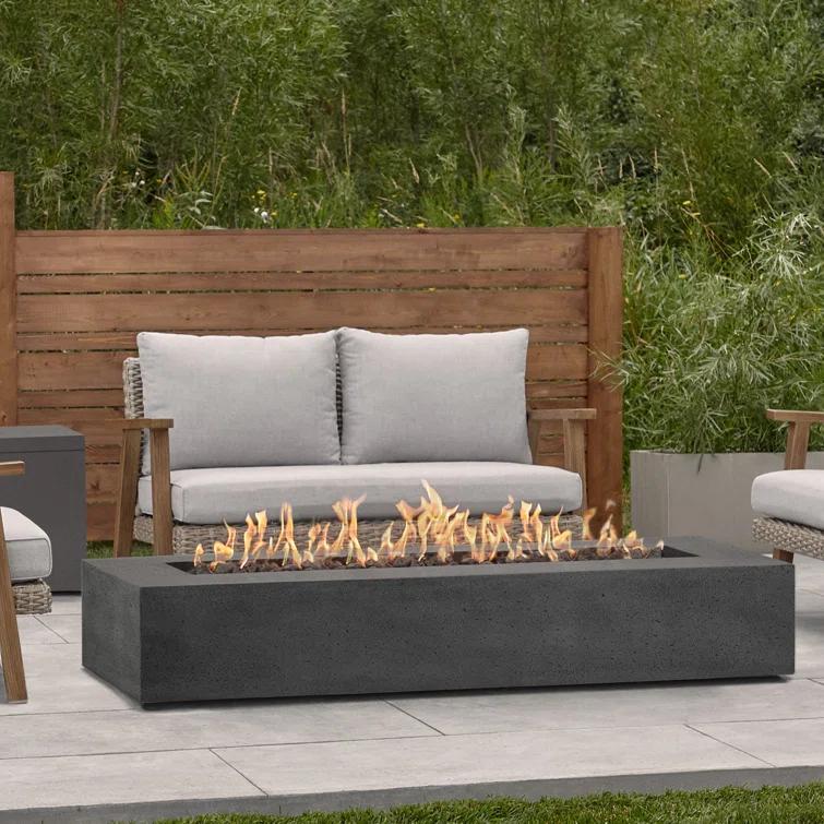 Magnus Fire Table - Carbon / Long Rectangle