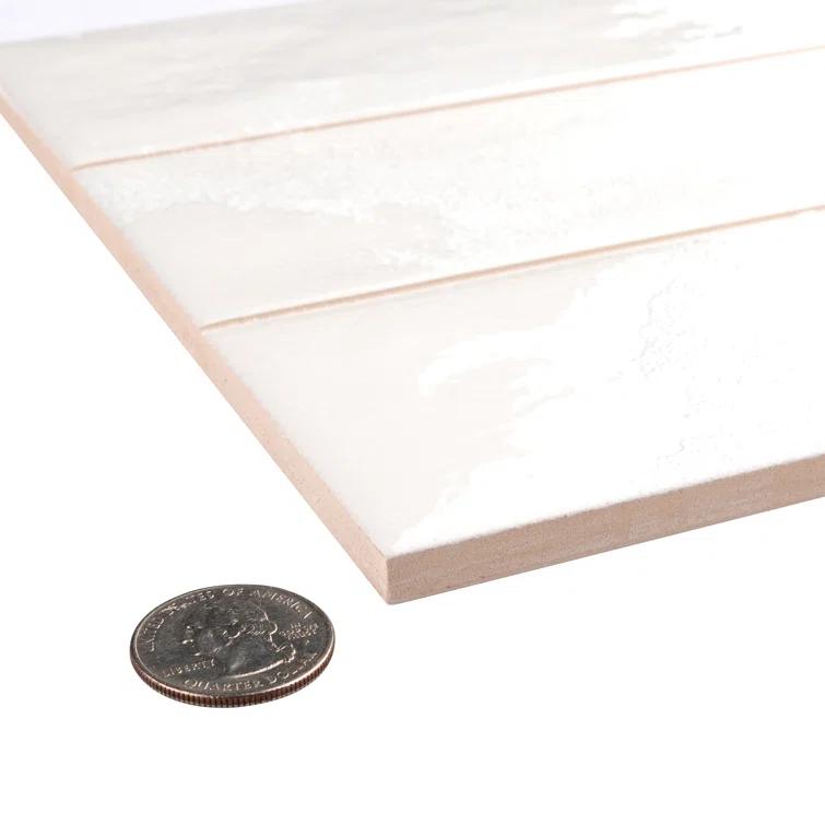 Merola Tile Kings Luxe Tradition 8" x 16" Ceramic Subway Wall Tile