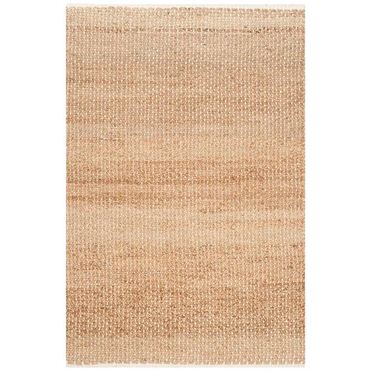 Darby Home Co Natural Fiber Hand Woven Jute Solid Color Rug