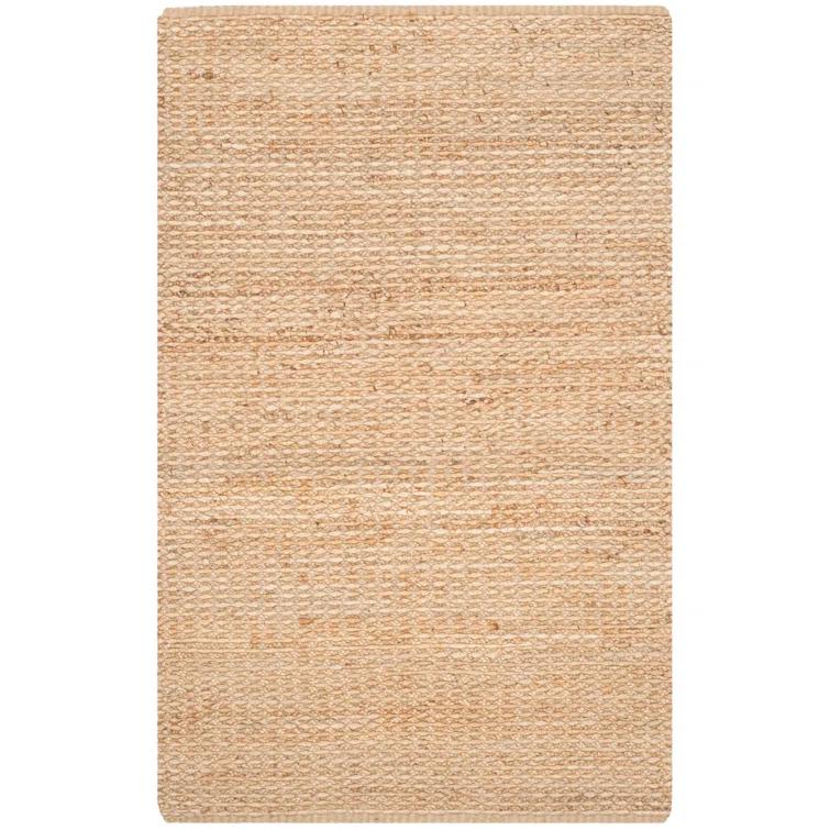 Uma Natural Fiber Hand Woven Jute Solid Color Rug