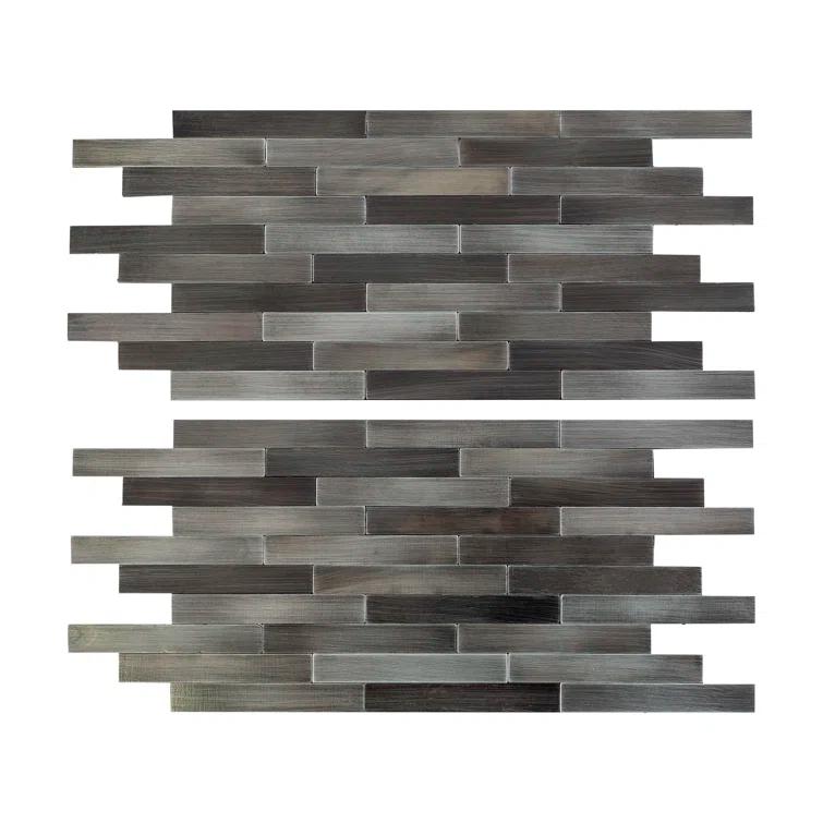 Aspect Peel & Stick Distressed Mini Metal 15 sq ft Kit