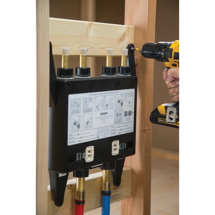 Smart Shower 4-Outlet Digital Thermostatic Shower Valve