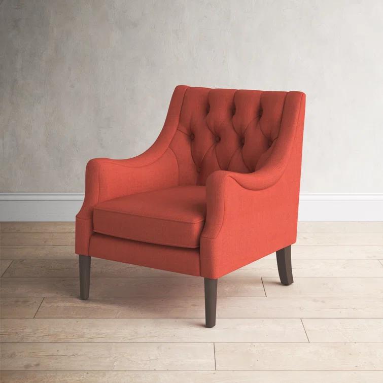 Anatonia 29.25" Wide Tufted Wingback Chair