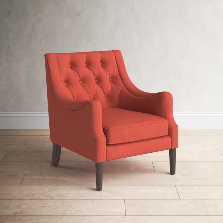 Anatonia 29.25" Wide Tufted Wingback Chair