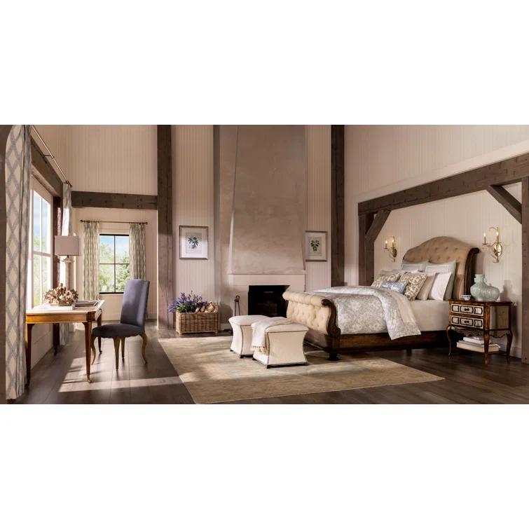 Rhapsody Upholstered Sleigh Bed