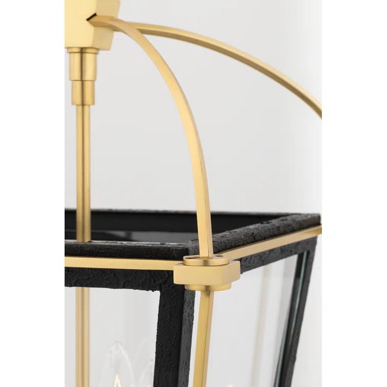 Hollis 4 - Light Dimmable Lantern Geometric Chandelier