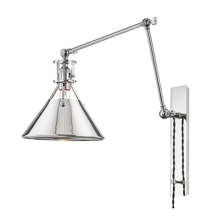 Metal No. 2 Plug-in Sconce by Mark D. Sikes