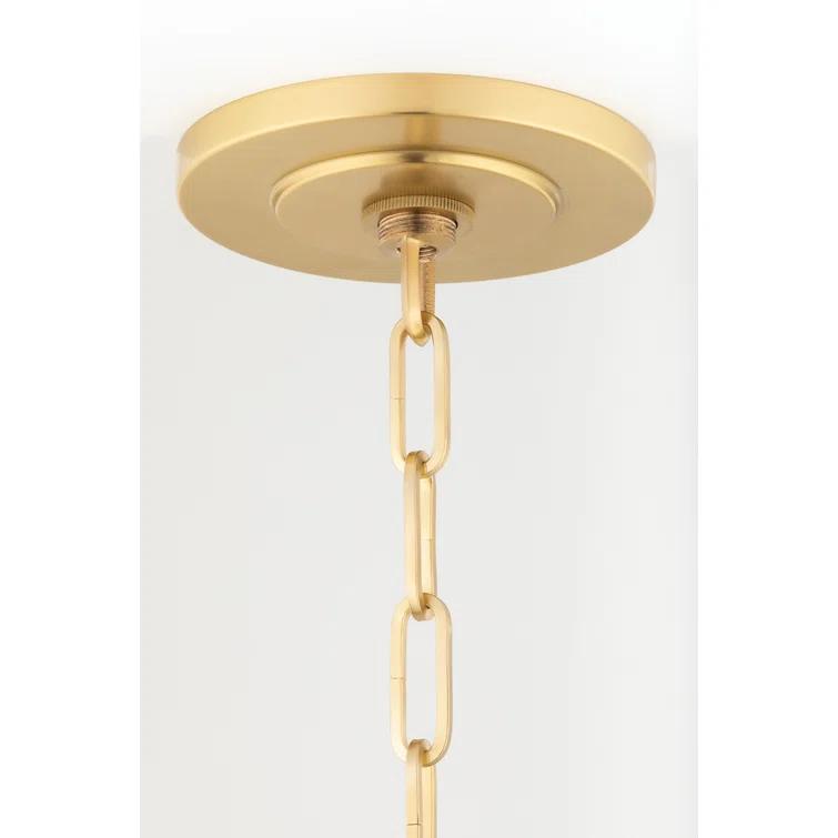 Hollis 4 - Light Dimmable Lantern Geometric Chandelier