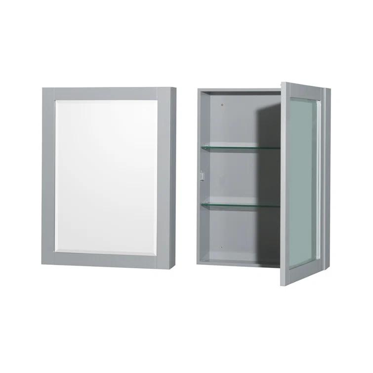 Sheffield 30" Freestanding Single Bathroom Vanity with Cultured Marble Top with Medicine Cabinet
