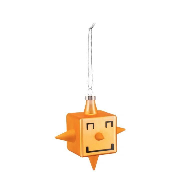 Alessi Le Palle Quadrate Glass Astrology & Stars Hanging Figurine Ornament