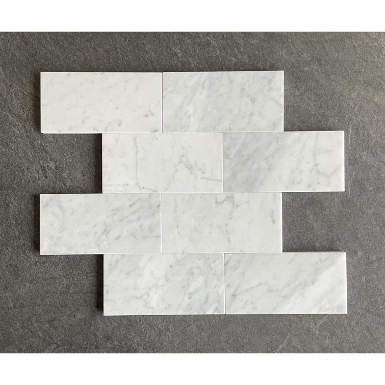 ES Stone 3" x 6" Marble Subway Wall & Floor Tile