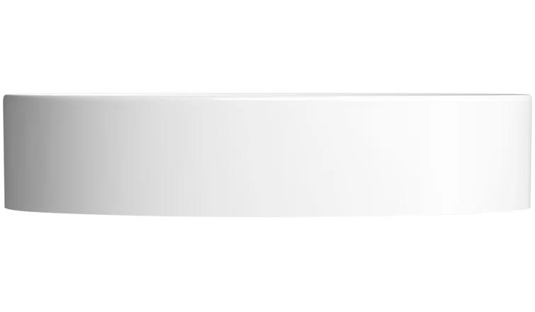 Vox® Vitreous China Oval Vessel Bathroom Sink with Overflow