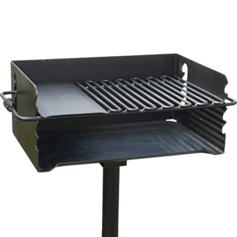 Pilot Rock 16.12'' W Portable Charcoal Grill