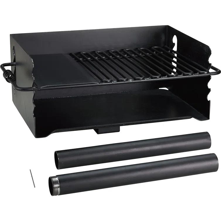 Pilot Rock 16.12'' W Portable Charcoal Grill