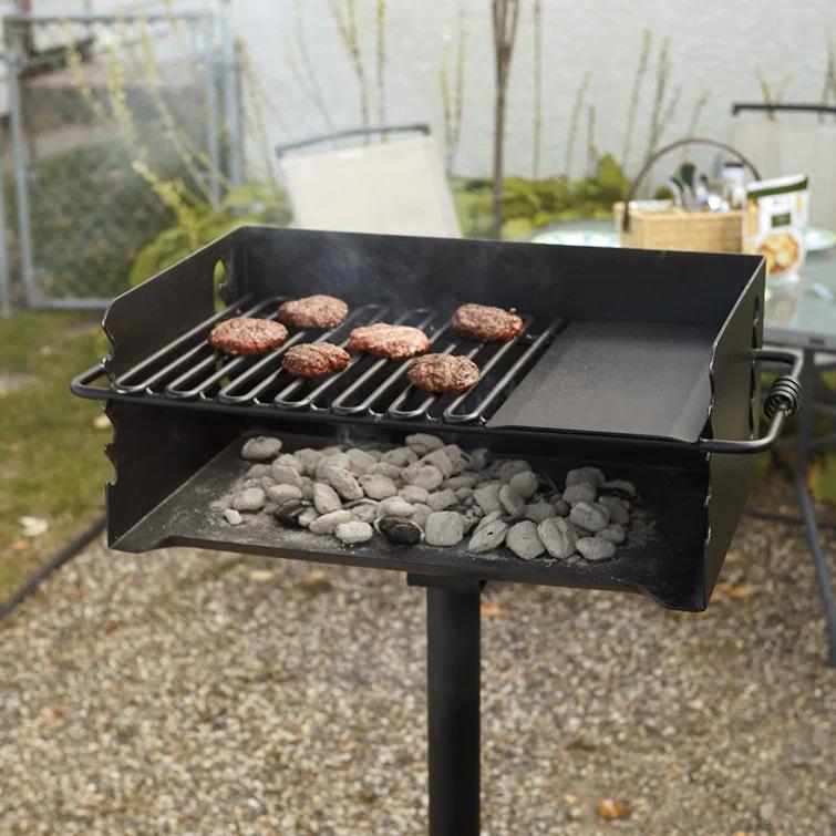 Pilot Rock 16.12'' W Portable Charcoal Grill