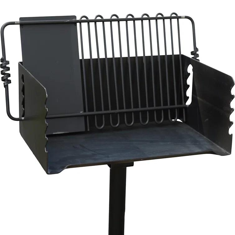 Pilot Rock 16.12'' W Portable Charcoal Grill