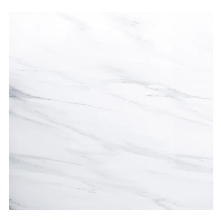 Faux Marble Top Dining Table
